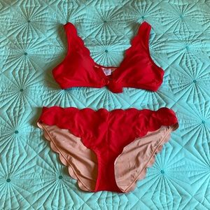 J. Crew: Scalloped Bikini (Top & Bottom)